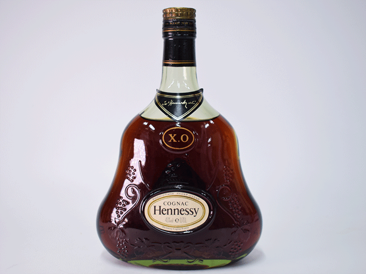 ヘネシーXO金キャップ液面低下