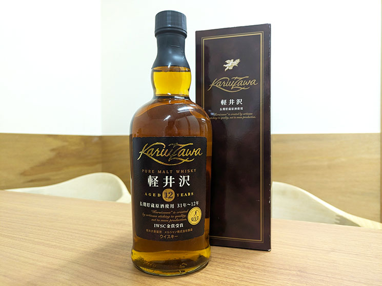 軽井沢12年　長期貯蔵原酒使用31年～12年　フィルム訳あり　未開栓　箱無し 楽天市場】【レトロ】軽井沢 12年 長期貯蔵原酒使用 31～12年 40度