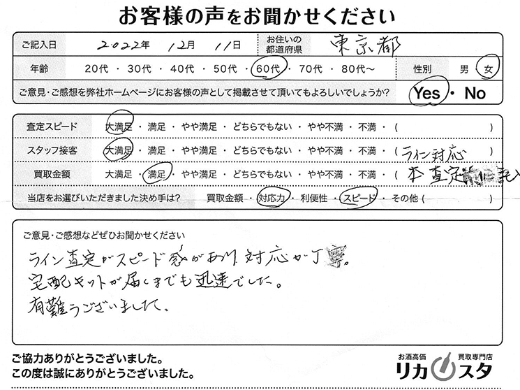 お酒買取