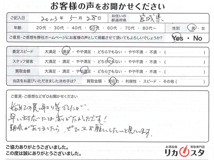 お酒買取